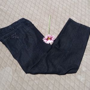 CJ Banks Black Studded Jeans